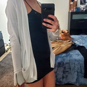 Michael kors white cardigan